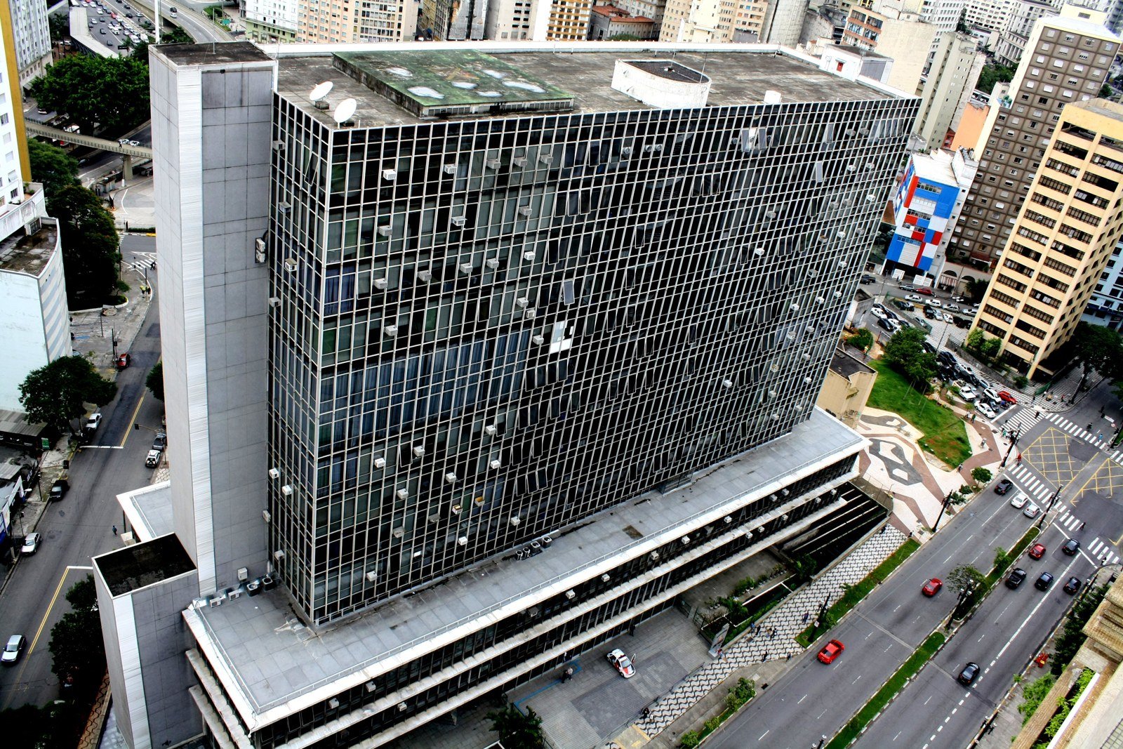 Sede da Câmara Municipal de São Paulo, presidida por Milton Leite durante seu mandato de vereador