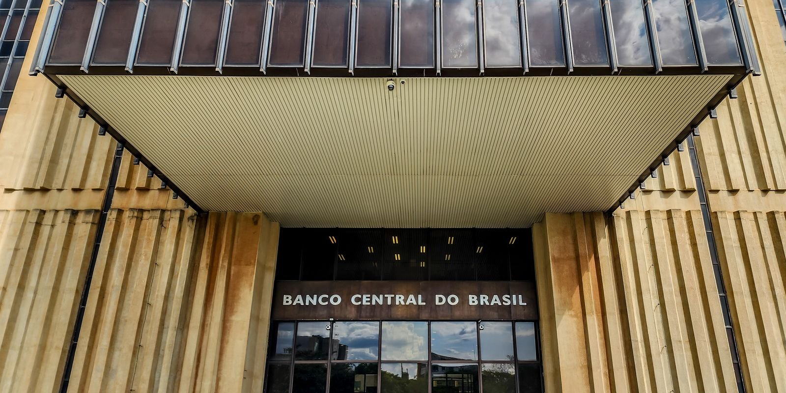 Entrada da sede do Banco Central do Brasil, em Brasília