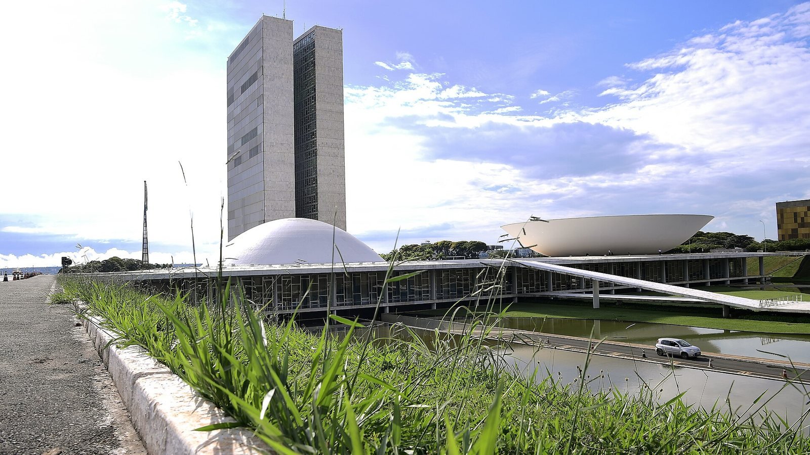 Fachada do Palácio do Congresso Nacional, em Brasília