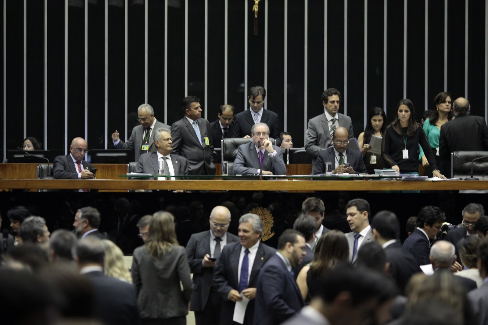 Plenário da Câmara dos Deputados durante sessão (foto de arquivo)
