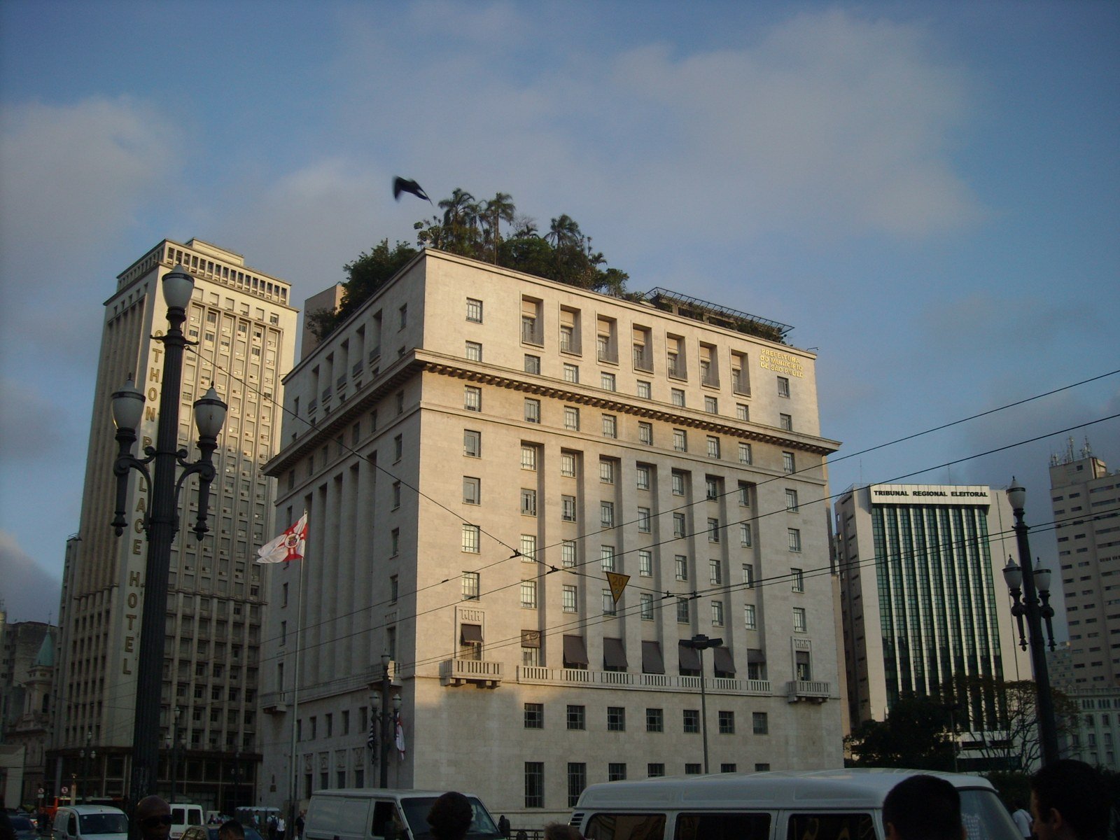 Fachada do Edifício Matarazzo, sede da Prefeitura de São Paulo, no centro da capital paulista (foto de arquivo)