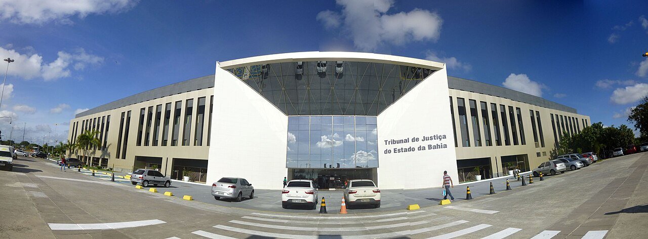 Fachada do predio do Tribunal de Justica do Estado da Bahia, em Salvador