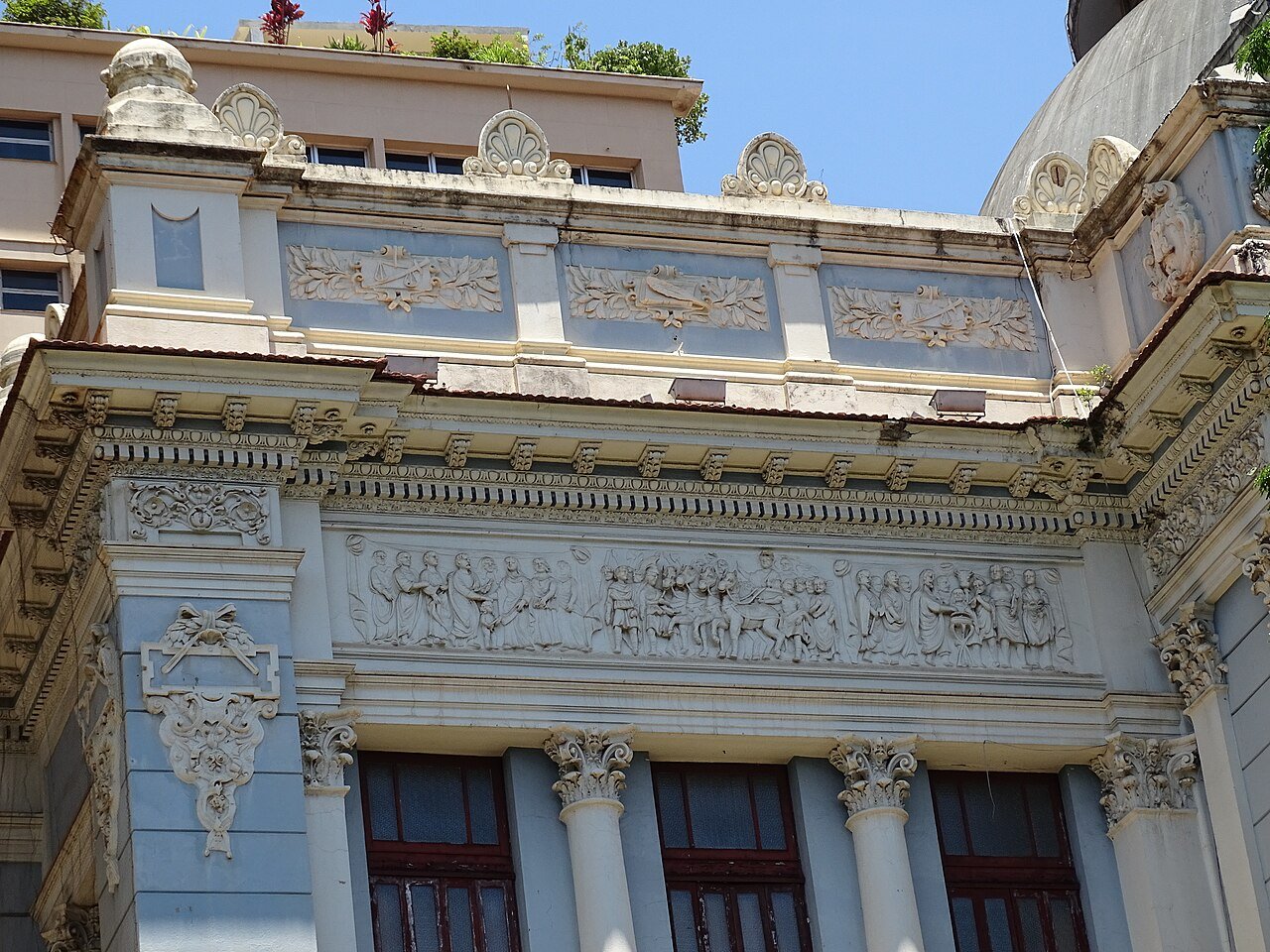Fachada do Palácio da Justiça Rodrigues Campos, em Belo Horizonte