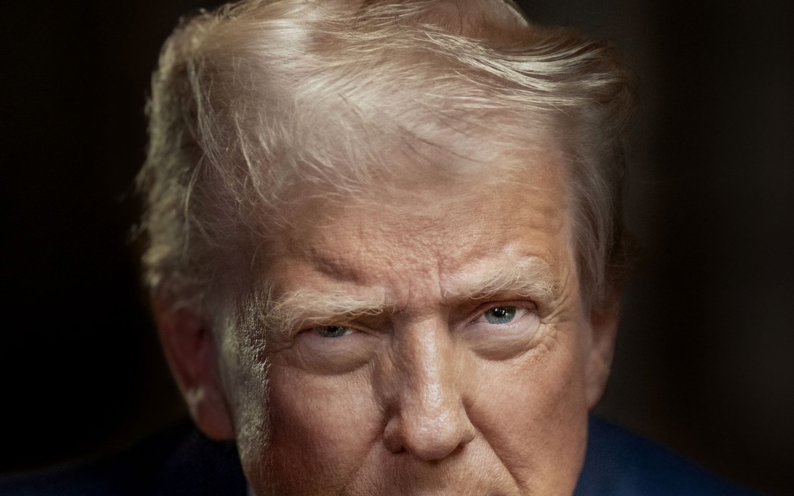 Retrato oficial de Donald Trump, presidente dos Estados Unidos, em foto de arquivo