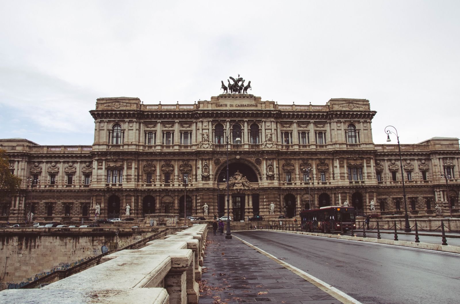 Fachada do Palácio da Justiça de Roma, sede da Corte de Cassação da Itália, em foto de arquivo